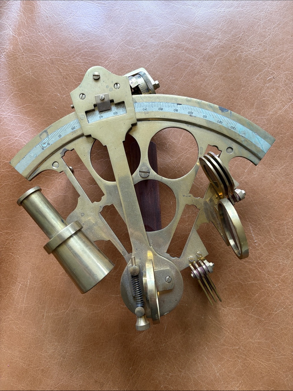 Maritime Brass Nautical Sextant Astrolabe